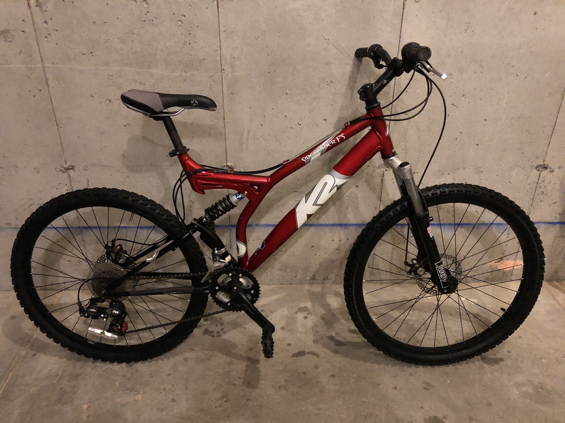 K2 Sidewinder FS Full Suspension Full Disk 19 L Frame 26