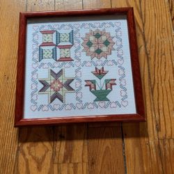 Needle Point Picture 9/9”