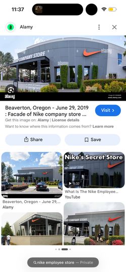 WTB nike Employee Store Passes