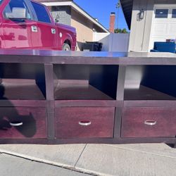 Entertainment Center, Dark Wood