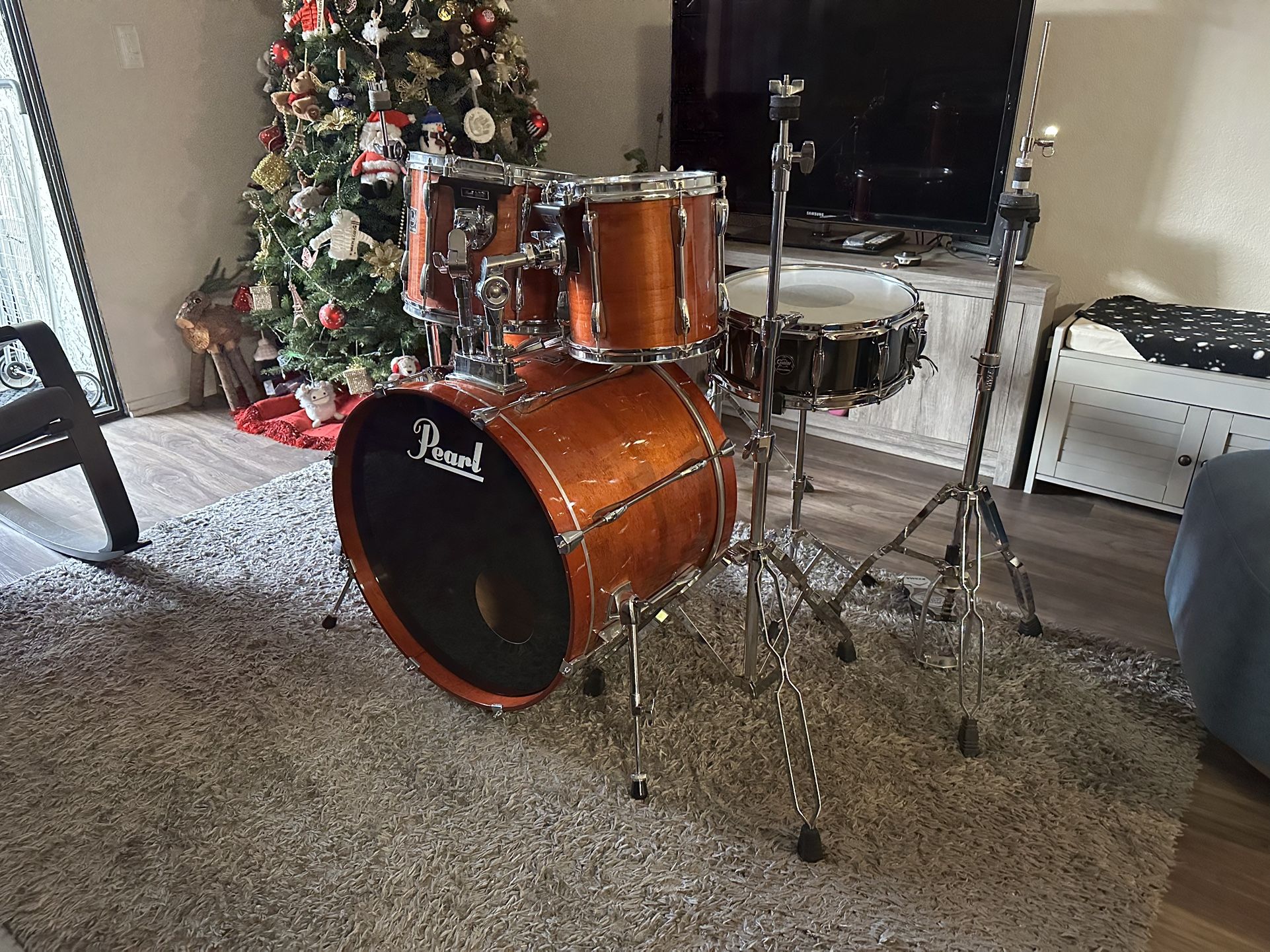 Pearl Export 5 Piece Drum Set