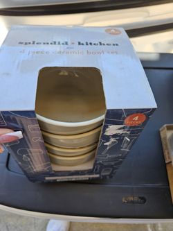 4 Piece Bowls