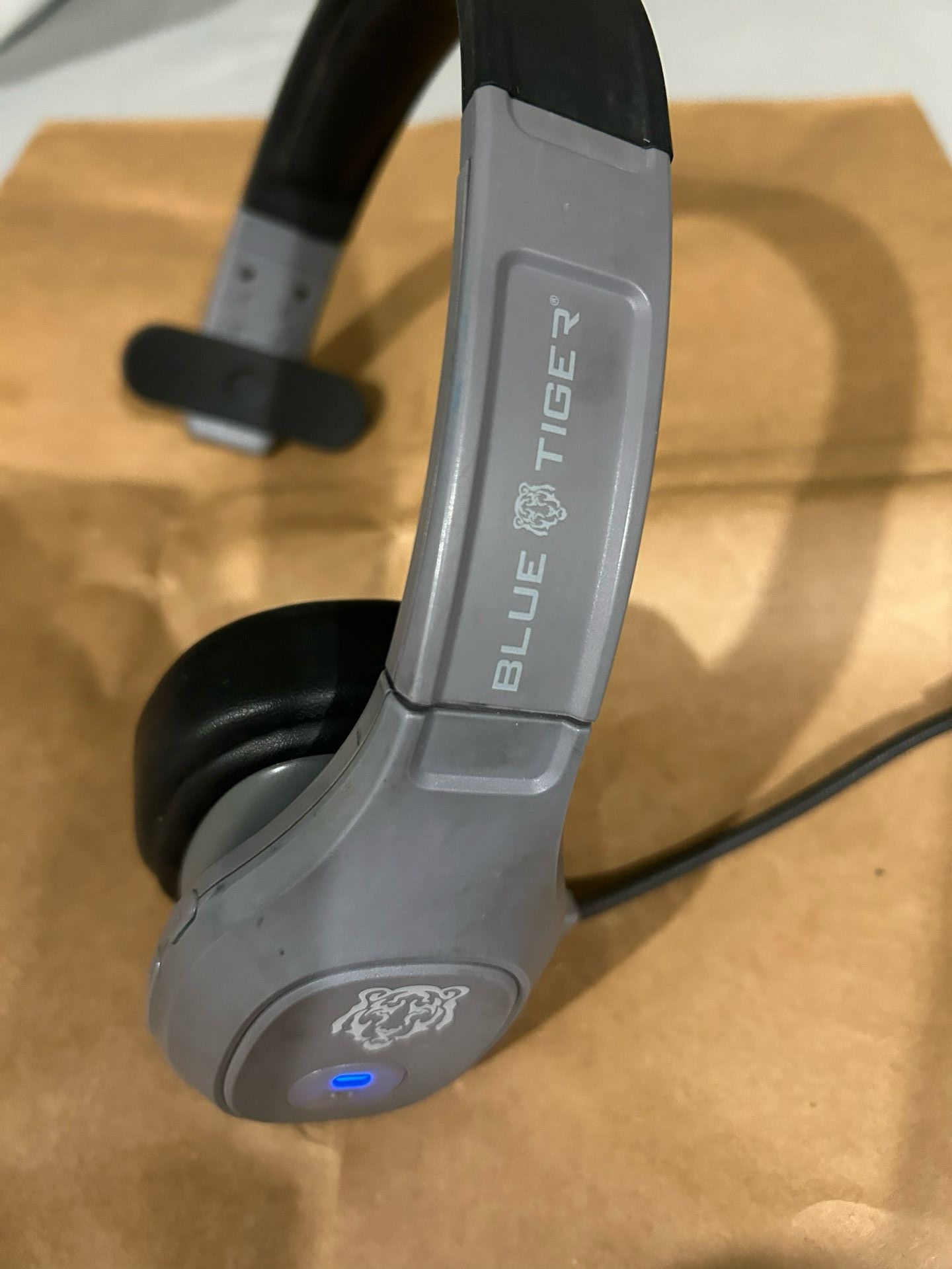 Storm Wireless By Blue Tiger  Bluetooth Professional Headset - Noise Cancellation Bluetooth 5.0