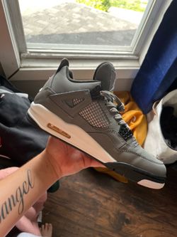 Air Jordan 4 Grey Sneakers