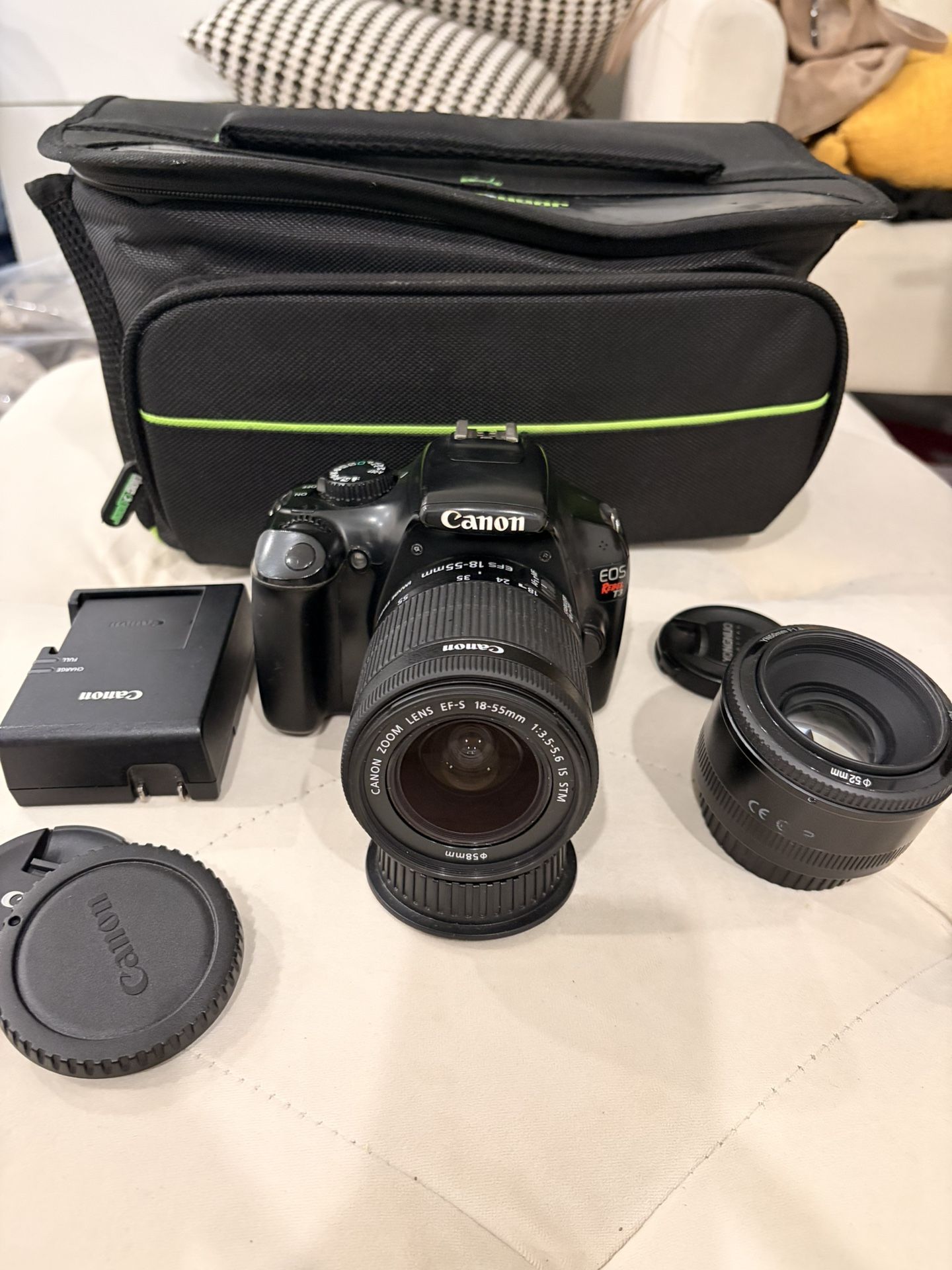 Canon Rebel T3 DSLR Camera Bundle