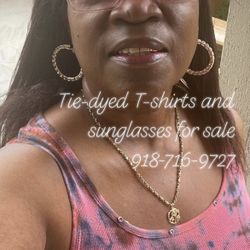 Cami strap tie-dyed T-shirt new size extra large