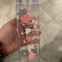 Strawberry Milk Carton Bottle