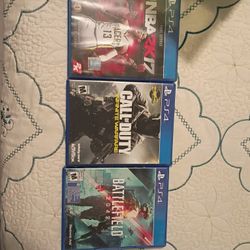 3 Ps4 Games