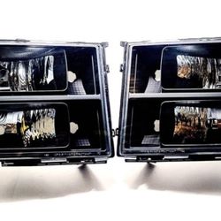 HEADLIGHTS FOR GMC SIERRA 07-14