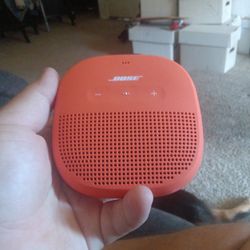 Orange Bose Speaker