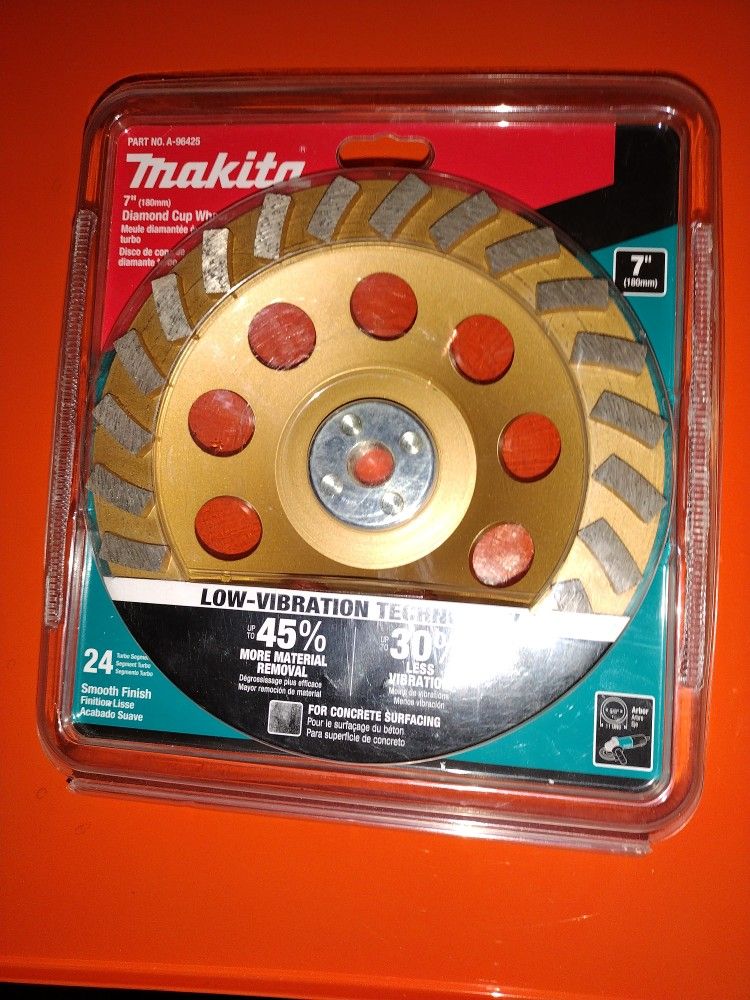 Makita Diamond Cup Wheel Grinder Polishers New
