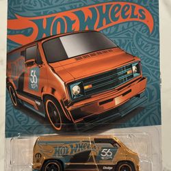 Hot Wheels 56th Anniversary Custom ‘77 Dodge Van