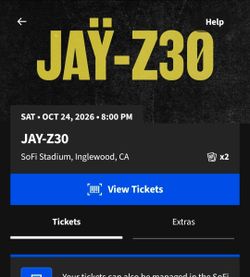 2 tickets jay z