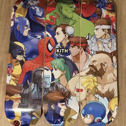 Kith x Marvel / Capcom Skateboard Deck Set 