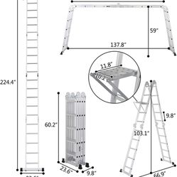 18.5ft  Folding Ladder 