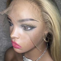 Sand Blonde Ombré Lace Front Wig  Make Offer