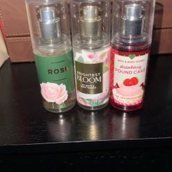 Bath And Body Works Spray Minis 