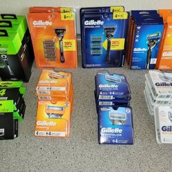 Gillette Shaving Razor Products Factory Sealed Still New in Packaging