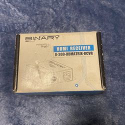 Binary HDMI Receiver B-300-HDMATRIX-RCVR open Box 
