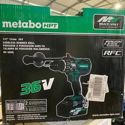BRAND NEW 36V Cordless Metabo Hammer Drill **TOOL ONLY**