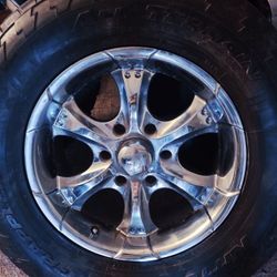 Tires and rims for sale.