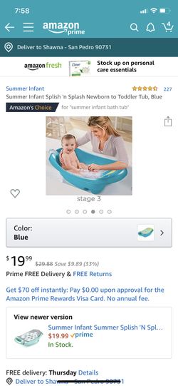 Toddler bath Tub