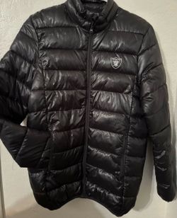 Fanatic Las Vegas raiders woman’s puffer  jacket Sz small