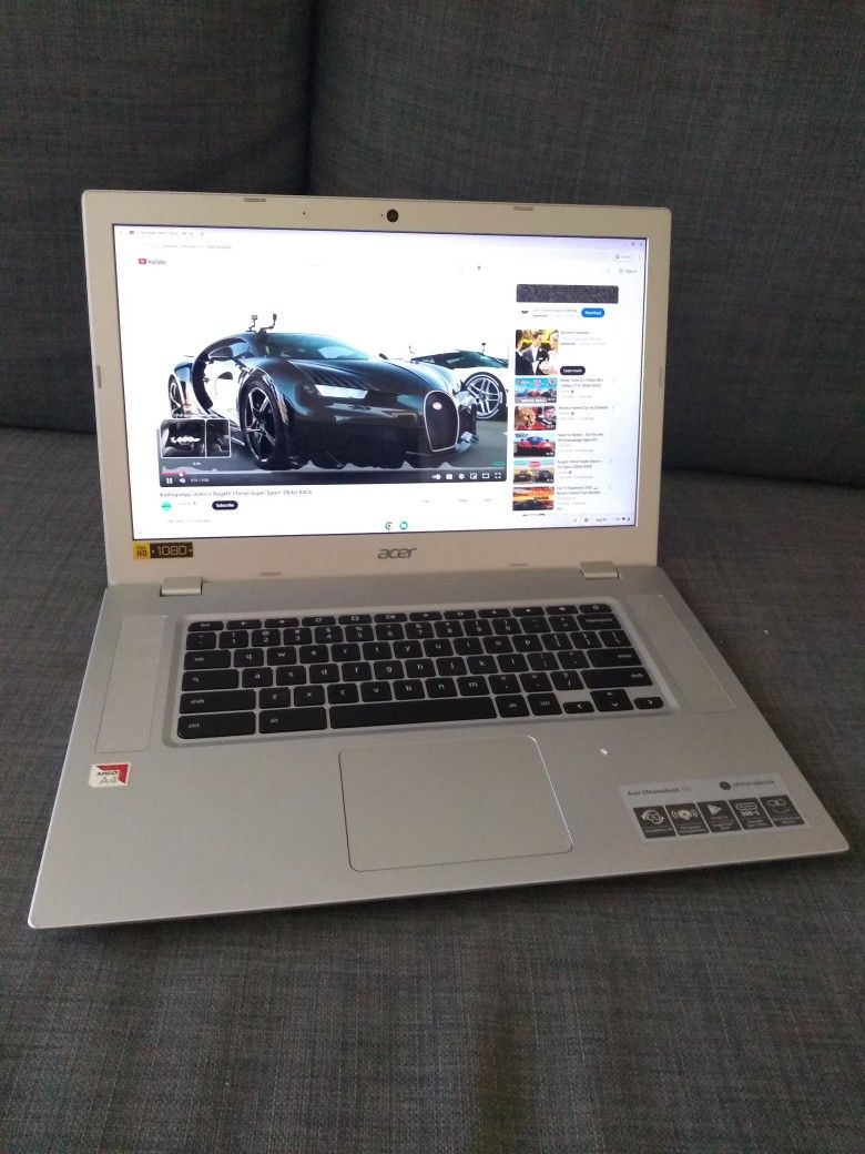 Acer Chromebook 315 Touch Screen 15"  LAPTOP NOTEBOOK COMPUTER Working Great And Charger 