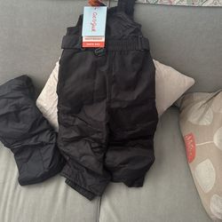 Cat And Jack Snow Pants Black Size 4T Brand New