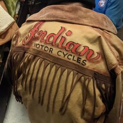 Vintage Indian Motorcycle Jacket 