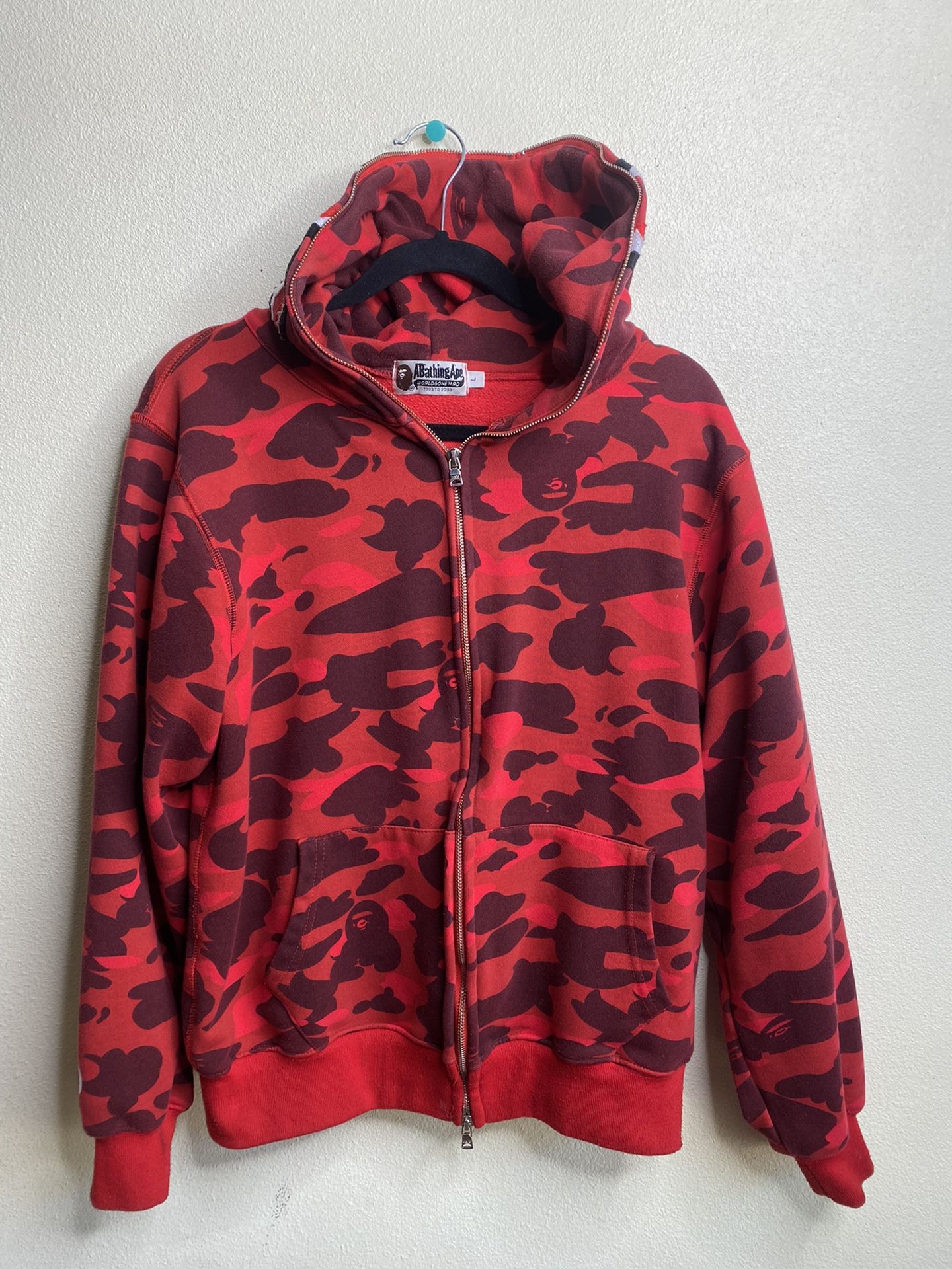 Bape Hoodie Size L