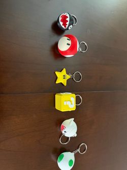 Super Mario Keychains