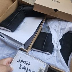 Ugg Tall Boot Black Sz 6w