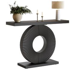 Tribesigns Modern Entryway Console Table