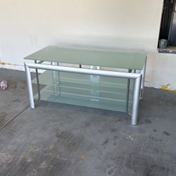 Glass TV Stand