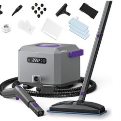 Awasky 1650W Steam Cleaner w/ 21-Piece Kit – High Temp Steamer for Grout, Floors, Car, Tile & More