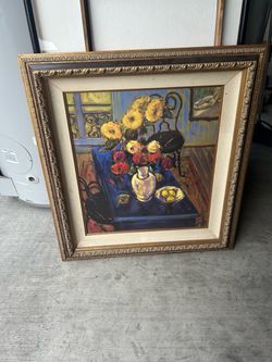 Framed Floral Still Life Art Print