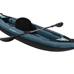 Retrospec Coaster 1 Person Inflatable Kayak Ocean Blue