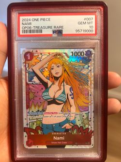 Psa 10 op-06 nami treasure rare