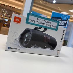 JBL Charge 6 Bluetooth Speaker New - Pay $1 DOWN AVAILABLE - NO CREDIT NEEDED