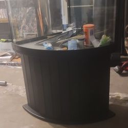 54 Gallon Corner Unit Fish Tank With Filter