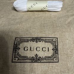 GUCCI Duffle Shoe Bags And Laces 