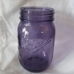 Ball Purple Mason Jar