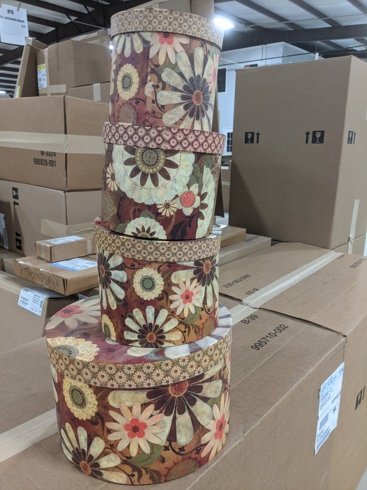 Stacking Decorative containers