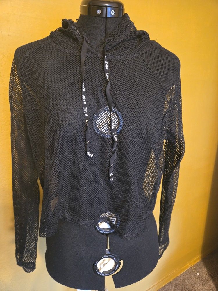 Mesh Hoodie
