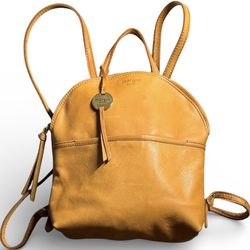 Margot Camille Backpack Cognac NWOT