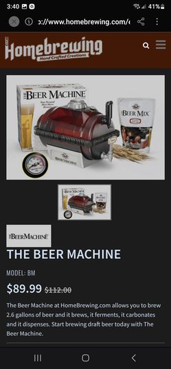 Beer maker