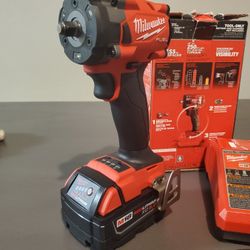 Milwaukee  M18 FUEL GEN-3 18-Volt Lithium-Ion Brushless Cordless 3/8 in. Compact Impact Wrench with Friction Ring 