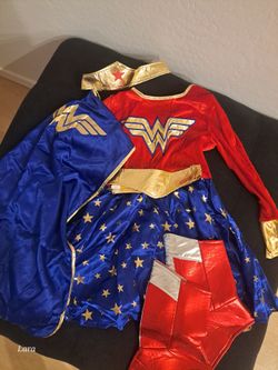 Wonder Woman Kids Costume with Cape