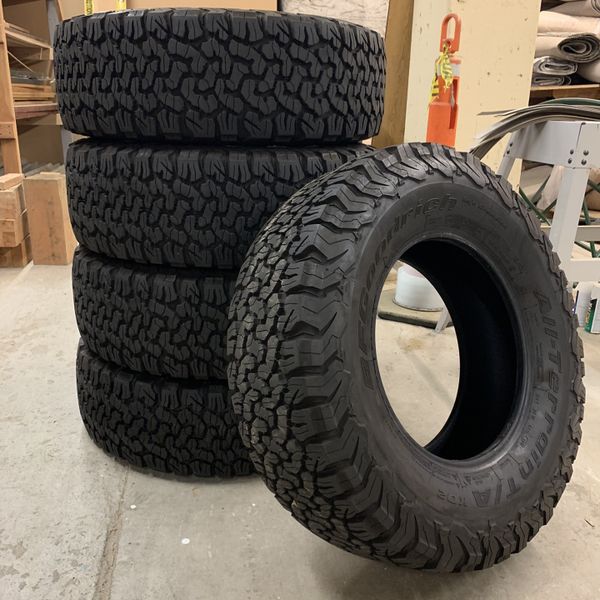 Bf goodrich k02 tires 285 70 r17 for sale in seattle wa offerup